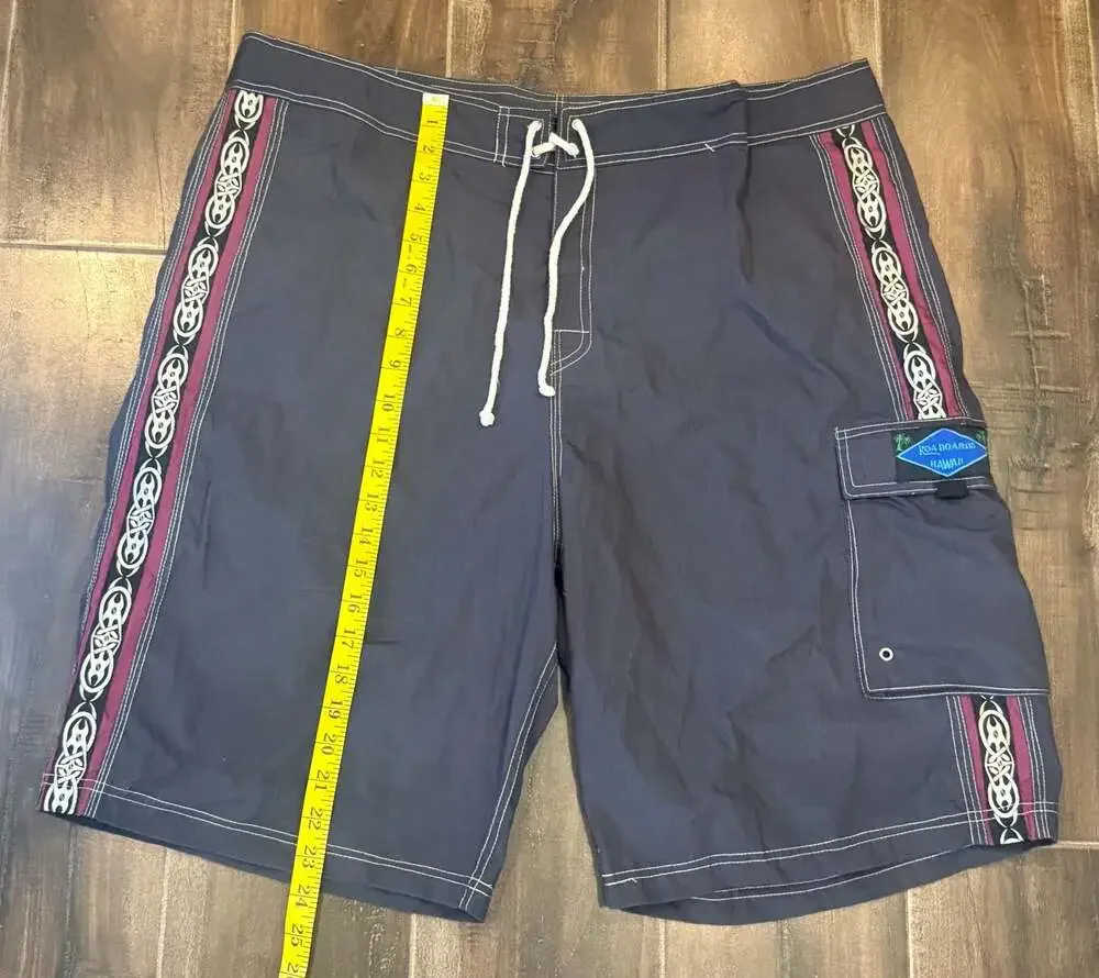 Koa Boards Hawaii Men's Cargo Surf Swim Trunks Shorts